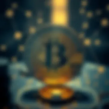 The Mechanics of Cryptocurrency Transactions Symbolic depiction of cryptocurrency transactions