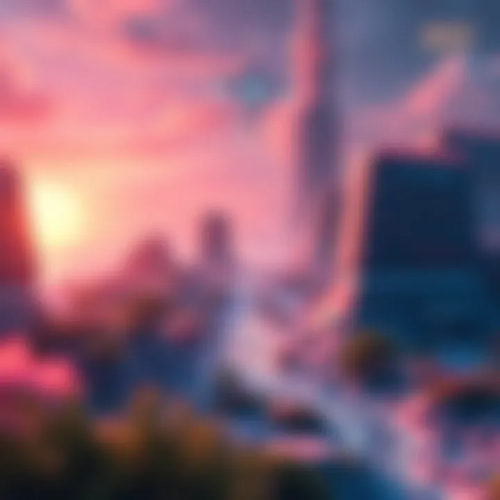 Exploring the Future Potential of AGI Coins A futuristic digital landscape representing the potential of AGI coins