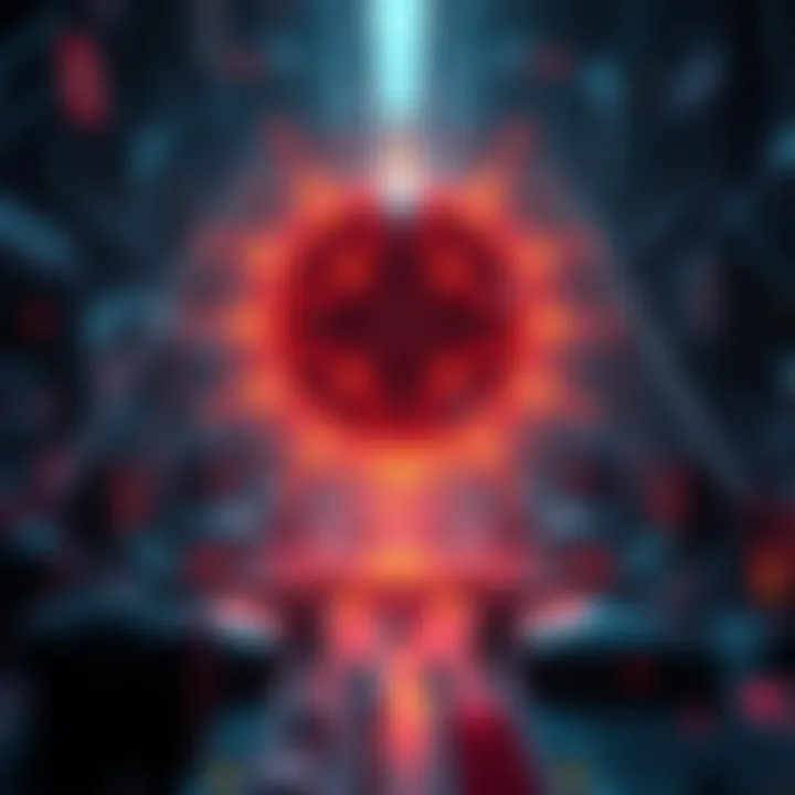 Technological Advancements in AGI Ecosystem An artistic representation of technological advancements in the AGI ecosystem