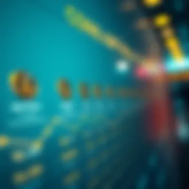 A graphical timeline showcasing various coin airdrop schedules.