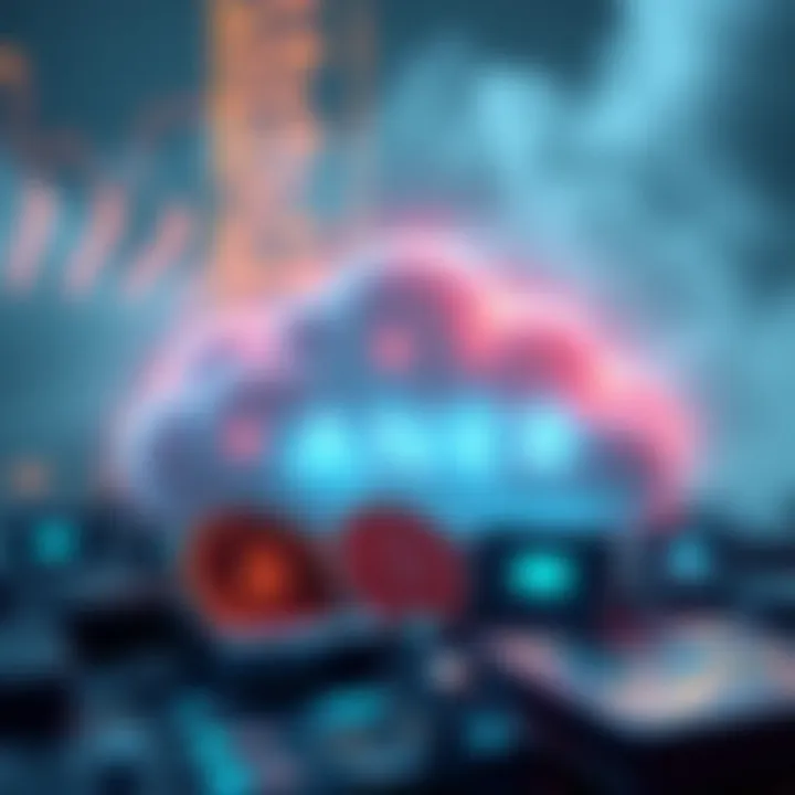 Decentralized Cloud Computing with ANKR Conceptual representation of decentralized cloud computing