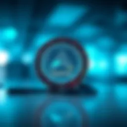AquaCoin logo representing its unique identity in the cryptocurrency market