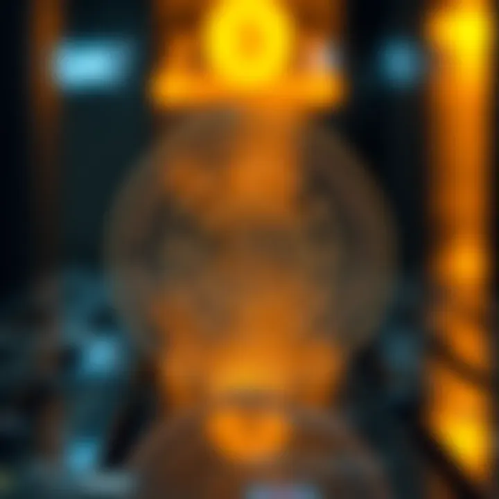 Asset Security in Cryptocurrency Transactions Diagram illustrating asset security in crypto transactions