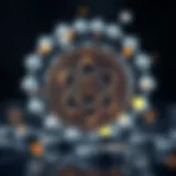 Abstract representation of Atomic Coin