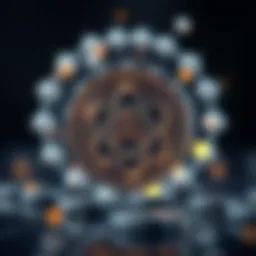 Abstract representation of Atomic Coin