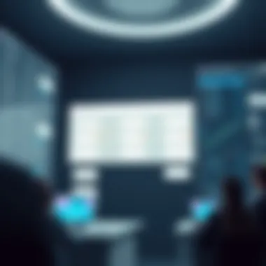 Flowchart of user interactions in a web portal