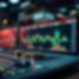 Conceptual representation of backtesting in trading strategies