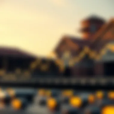 Graph showing fluctuations in funding rates