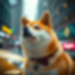 A visual representation of Shiba Inu cryptocurrency market trends