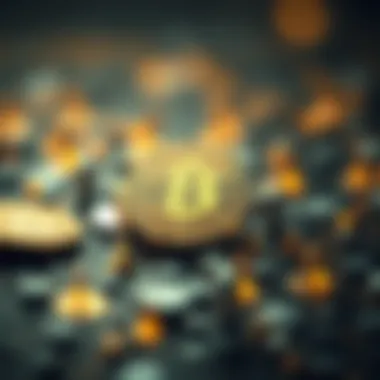 An abstract representation of Bitcoin's ecosystem.