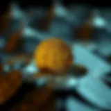 Abstract representation of Bitcoin halving concept