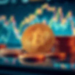 A futuristic representation of Bitcoin's impact on financial markets