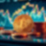 Bitcoin's Influence on Financial Market Dynamics A futuristic representation of Bitcoin's impact on financial markets