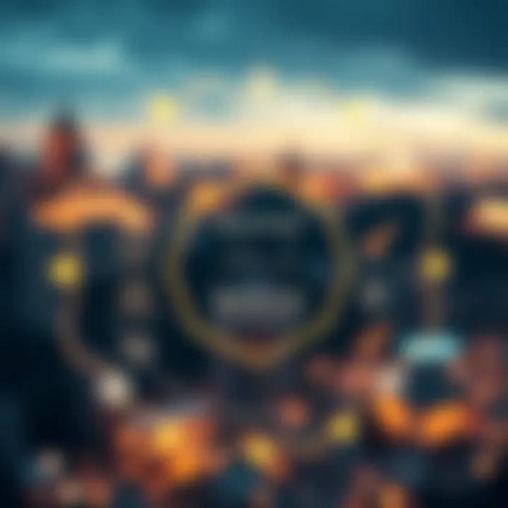 Diagram illustrating advancements in blockchain technology