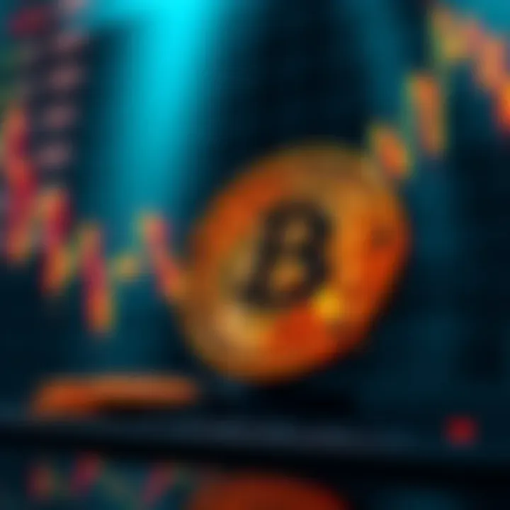 Analysis of Bitcoin's Price Fluctuations An analytical graph showing Bitcoin's price volatility