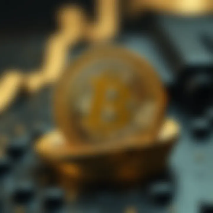 A conceptual image depicting the societal impact of Bitcoin.