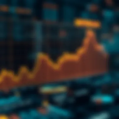 Blockchain Technology Insights Graph representing blockchain technology statistics