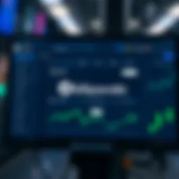 Overview of Bitpanda platform interface