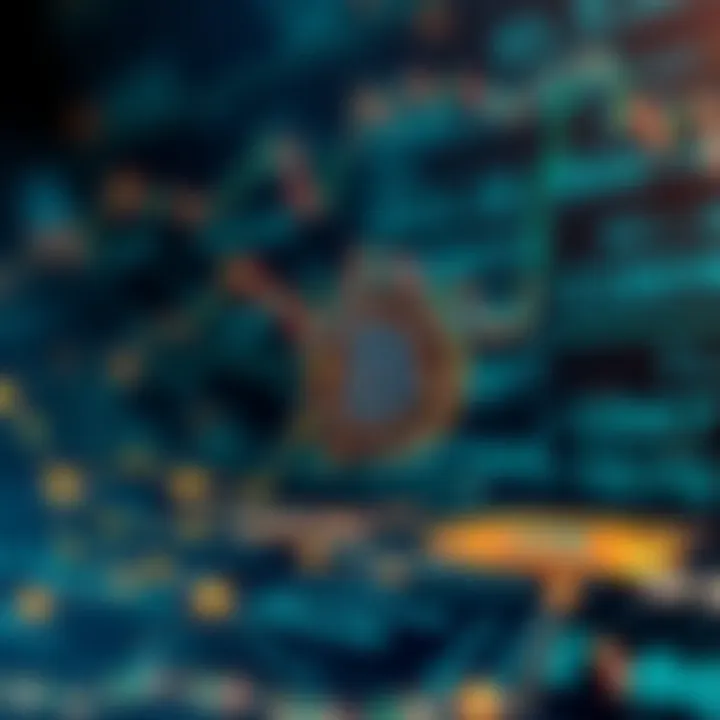 Blockchain and International Exchange Code Integration Blockchain technology illustrating the integration of international exchange codes.