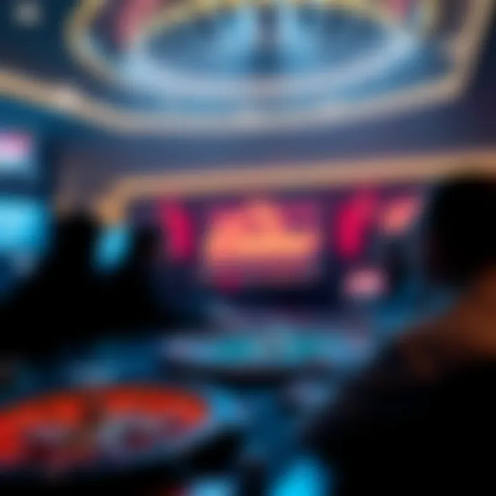 Blockchain technology visualization in gaming