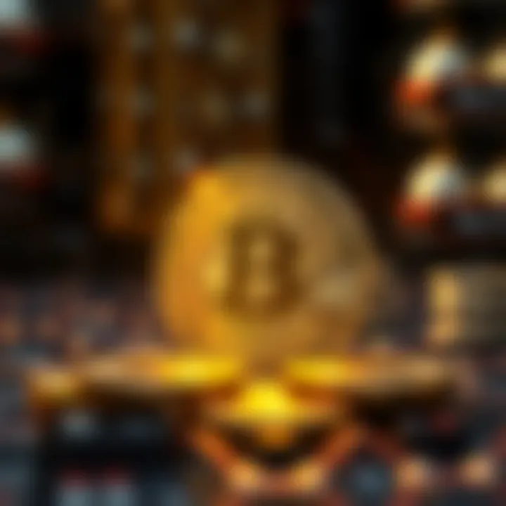 The Impact of Blockchain on Financial Systems An illustration depicting blockchain technology's impact on financial systems