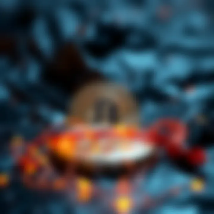 Blockchain and Asset Liquidity Illustration of blockchain technology enhancing asset liquidity