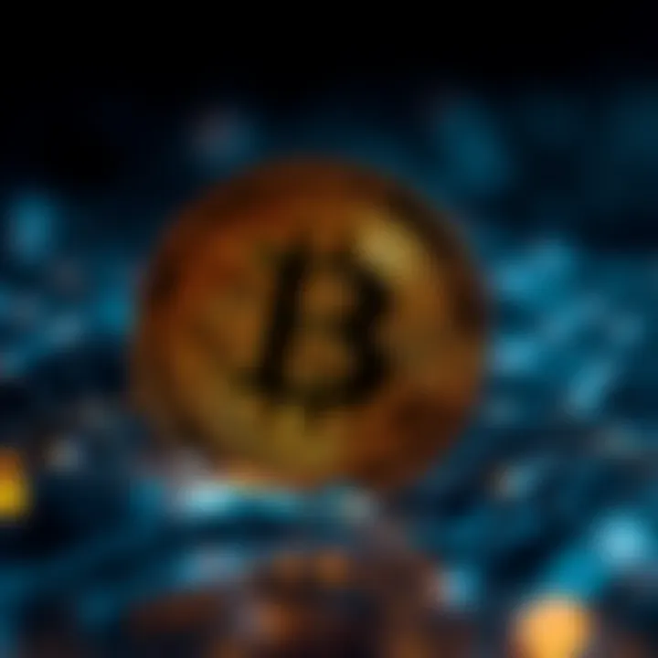 Innovative Blockchain Technology An abstract representation of blockchain technology