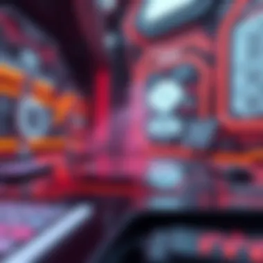 Futuristic EOS Platform Interface A futuristic view of the EOS platform interface