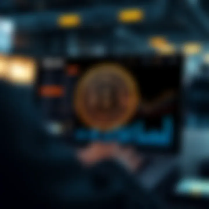 Navigating BTC.com Interface Diagram showing user interface of BTC.com