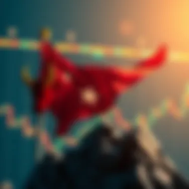 Formation of a Bull Flag in Trading