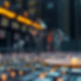 Conceptual representation of blockchain interoperability