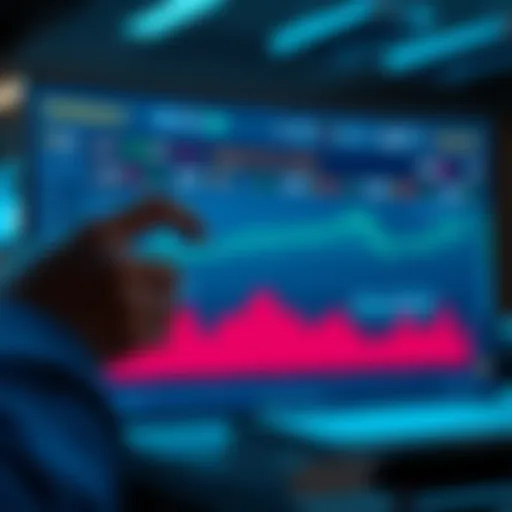 An overview of the ChainEssence portal interface showcasing cryptocurrency data.