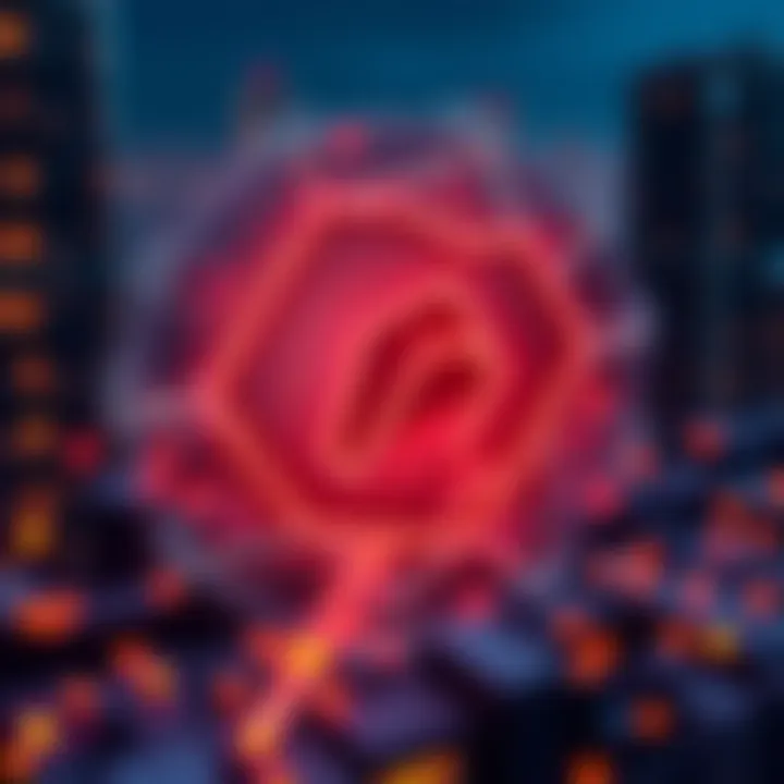 Smart Contracts in Chainlink Ecosystem A graphical representation of smart contracts operating within Chainlink's ecosystem