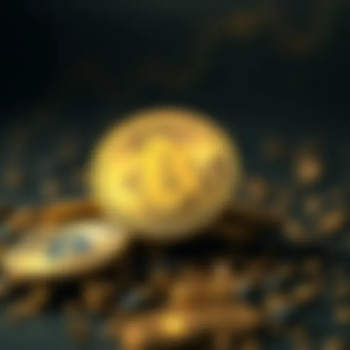 Volatility in Cryptocurrency Investments Visual depiction of volatility in cryptocurrency investments