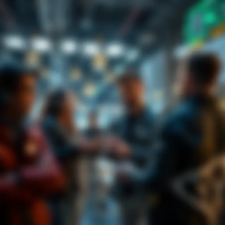 Engagement between Developers and Blockchain Communities Interaction between coin developers and blockchain communities