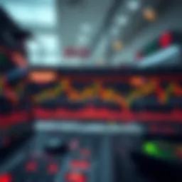 Visual representation of a cryptocurrency trading platform interface