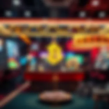 Blockchain Technology in Online Gambling An illustration of a blockchain network