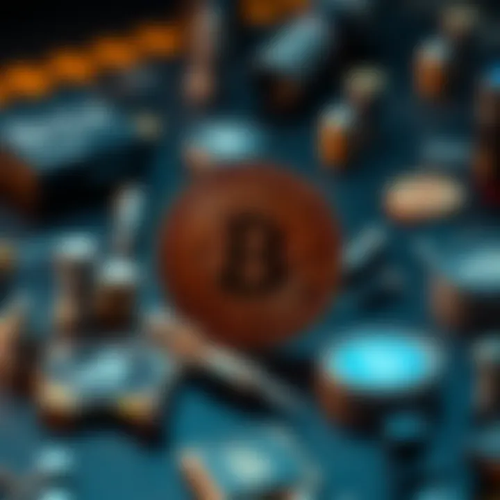 Components of the Cryptocurrency Ecosystem Illustration of cryptocurrency ecosystem components