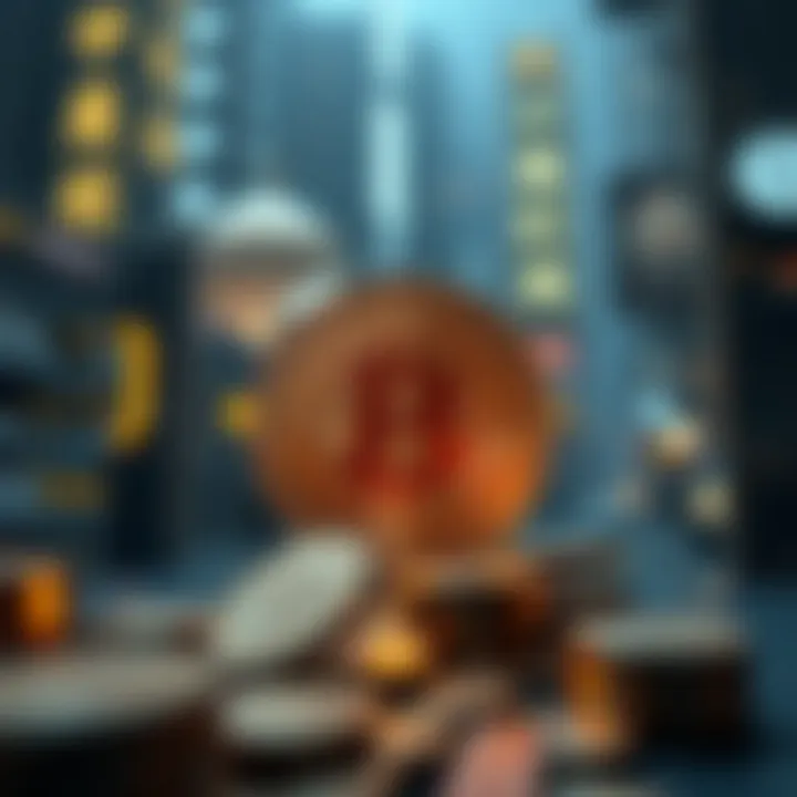 The Future of Cryptocurrency as a Financial Asset A futuristic view of cryptocurrency as a legitimate financial asset in a digital economy.