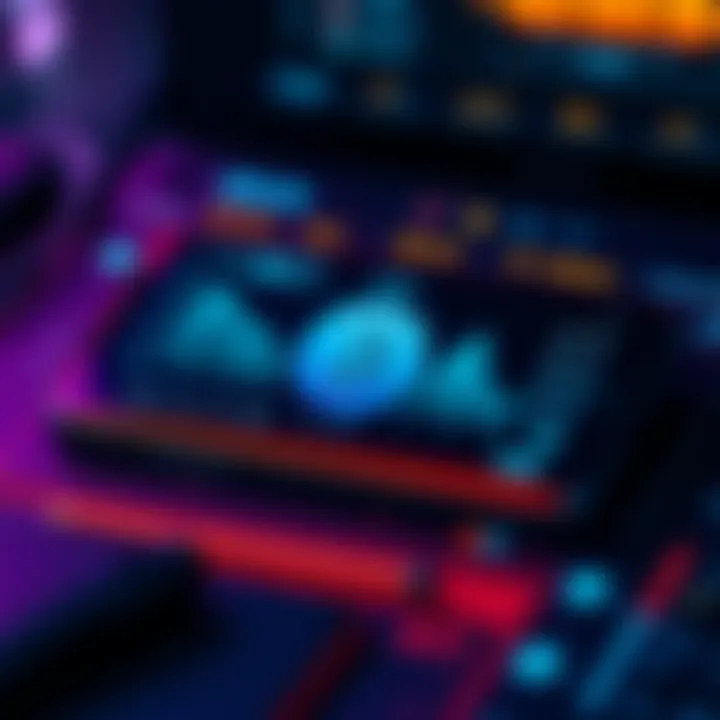 Visual representation of a cryptocurrency wallet interface