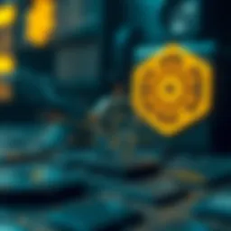 Conceptual representation of decentralized applications