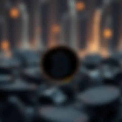 Understanding Dark Coins in the Digital Landscape Conceptual representation of dark coins in a digital landscape