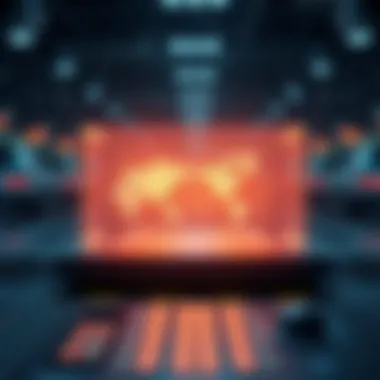 Understanding Digital Twin Technology Conceptual illustration of digital twin technology embodying real-world assets