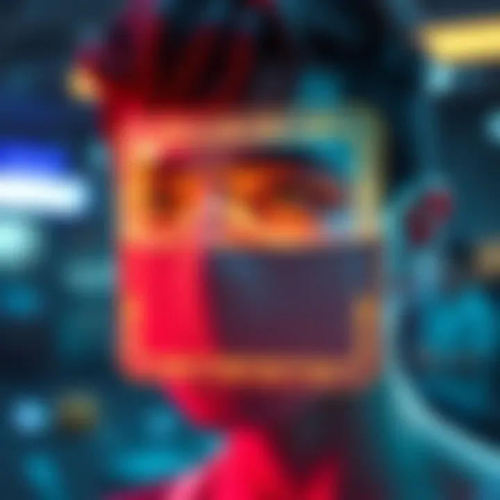 Blockchain Underpinnings of Face Wallet Visual representation of blockchain technology supporting transactions