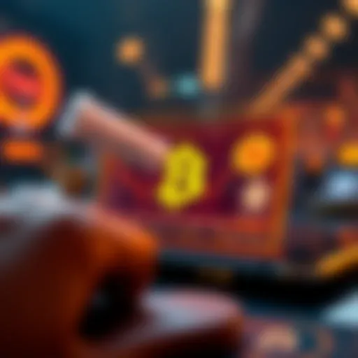 The Future of Digital Wallets Innovative digital wallet interface showcasing cryptocurrency transactions