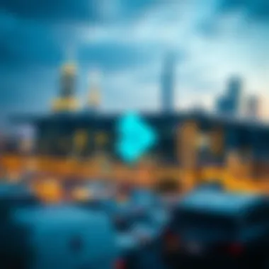 The Future of Blockchain Technology and Its Applications Visual metaphor for the future potential of blockchain applications