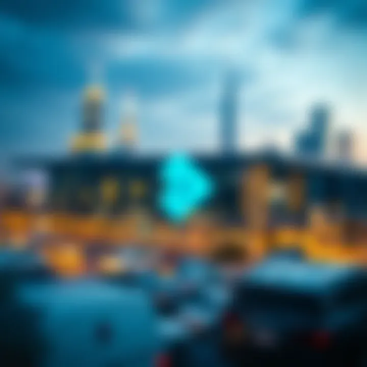 The Future of Blockchain Technology and Its Applications Visual metaphor for the future potential of blockchain applications