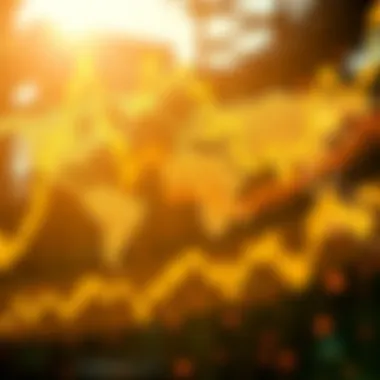 Global Market Dynamics Illustration of global market dynamics influencing exchange rates