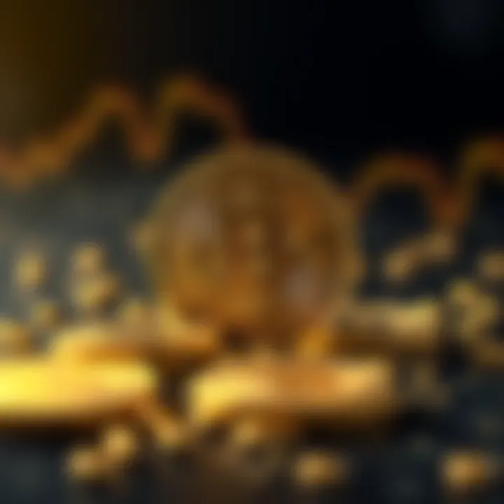 Gold's Role in Economic Policy An illustration showcasing the relationship between gold and currency policy