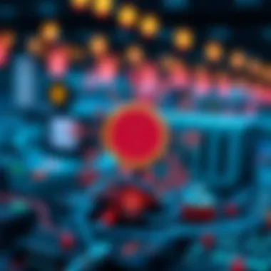 Diagram showcasing applications of Hvh coin in various sectors